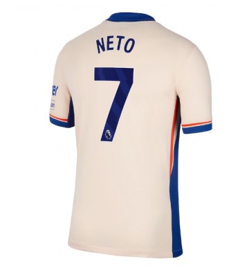 Chelsea Pedro Neto #7 Udebanetrøje 2024-25 Kort ærmer